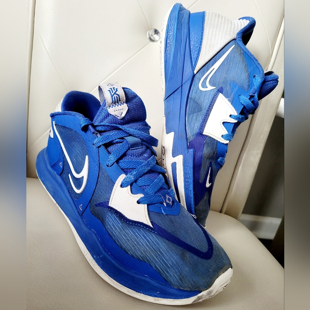 Nike Kyrie Zoom Low5 TB Promo Game Royal Sneakers Blue/White US 8 Mens